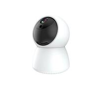 Avizar, caméra d'intérieur Wi-Fi 360° 1080p HD avec détection de mouvement, blanc