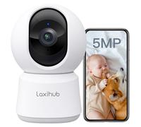 Caméra intérieure 5MP, Wi-Fi, détection de mouvement par intelligence artificielle, suivi automatique, 1 pièce