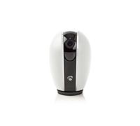 Nedis Caméra int. SmartLife – Wi‑Fi 1080p Pan‑tilt, détection, vision nocturne, Gris foncé/Blanc