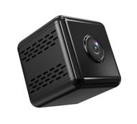 Caméra Intérieure WiFi 1080p 940nm Abs, Vision Nocturne 150° | Liaison Téléphone sans Réseau, Commutation Automatique du Capteur, Usage Maison Bureau, Finition Noire