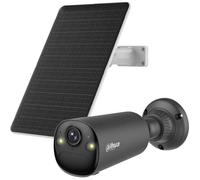 Dahua Kit caméra de surveillance Apollo Bullet C1 4 MP 4G/LTE à piles AOV Panneau solaire (Noir)