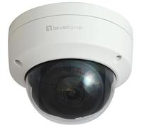 Caméra IP dôme Fixe - LEVELONE - 2 Mégapixels - H.265 - IP67 - Anti-vandalisme