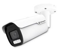 Caméra IP motorisée de type « bullet » Atlantis Land A11-U827S-BPVM 8 MP, PoE, IP67, pour usage extérieur, blanche