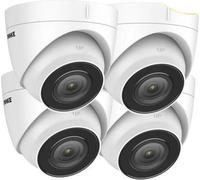 Caméra IP POE, Ultra FHD 5MP, étanche, 4pcs i51dm