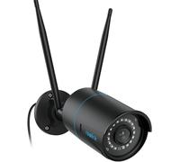 Reolink W320-B - Caméra de sécurité extérieure 5MP, Wi-Fi 2.4/5 GHz, détection de personnes/véhicules/animaux, vision nocturne de 100 pieds