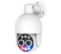 Caméra IP, résolution 8 MP, PTZ à double objectif avec détection par IA, 1 caméra PTZ