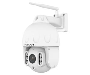 Caméra IP rotative WiFi Foscam SD8P blanche 8 MPIX