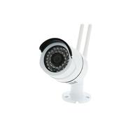 Caméra Ip Sans Fil HD 720P 1,0 Mp Wifi Etanche Infrarouge Télécommande Blanc