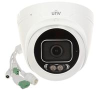 Caméra IP UNIVIEW IPC3638SE-ADF28K-WL-I0 ColorHunter, 8 Mpx, 4K UHD, objectif de 2,8 mm