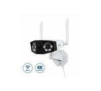Caméra IP WiFi 6 4K de la série Reolink Duo W730 (Duo 2 WiFi), avec vision panoramique à 180°, double objectif, détection par intelligence artificielle, vision nocturne couleur, port LAN, indice de pr
