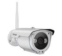Caméra IP WiFi sans fil, compatible ONVIF, pour une utilisation extérieure, prend en charge une carte SD jusqu'à 128 Go, et est de type P2P