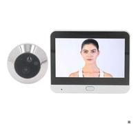 Caméra judas sans fil - Écran LCD 4,3 pouces - Vision nocturne infrarouge - Détection de mouvement PIR