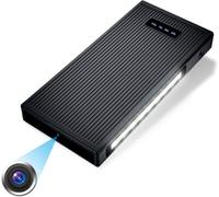 CAMERA MINIATURE - HOLLYWOOD COLLECTIBLES - Mini Power Bank - 10000mAh - Full HD 1080P - Vision nocturne