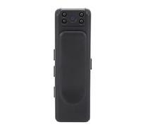Caméra Portée sur Le Corps, Caméscope Portable avec Enregistrement Audio et Vidéo, Vision Nocturne Infrarouge HD Petite Caméra Portable pour la Maison, Le Bureau Extérieur ZC M6