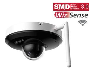 Caméra PTZ IR Dahua SD1A404DB-GNY-W 4 MP avec zoom 4x et Wi-Fi