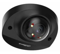 Caméra réseau dôme, résolution 4 MP, technologie Dual Light, noir, objectif 2,8 mm