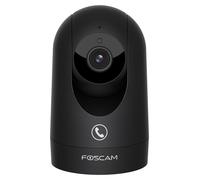 Caméra rotative Foscam WiFi R8M 8 MP avec radar micro-ondes, couleur noire