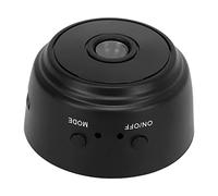 Caméra sans Fil HD, Couverture Arrière Magnétique 1080p Micro USB Batterie 240 Mah Mini Caméra Visualisation en Temps Réel pour Le Bureau (Black)