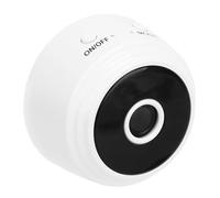 Caméra sans Fil HD, Mini Caméra WiFi sans Fil avec Coque Arrière Magnétique pour Bureau (Blanc)