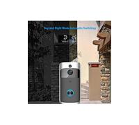 Caméra Sans Fil Sonnette Wifi A Distance Vidéo Interphone Porte de Sécurité Ir de Bell Téléphone BT052