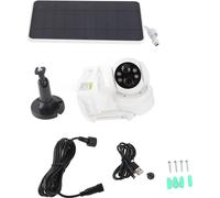 caméra solaire 2MP Dual Light Full Color 360 -degrés -rotation Sécurité pour les chantiers de construction à domicile