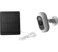 Caméra Solaire Wi-Fi LINK2HOME HD 1080P, Angle 110°, Vision Nocturne, Détection Mouvement 10m, IP65, Carte SD 16 Go, Compatible Tuya Chromecast
