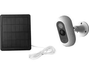 Caméra Solaire Wi-Fi LINK2HOME HD 1080P, Angle 110°, Vision Nocturne, Détection Mouvement 10m, IP65, Carte SD 16 Go, Compatible Tuya Chromecast