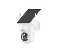 ANRAN Caméra Surveillance Extérieur sans Fil Solaire 2K 3MP HD Batteries Rechargeable avec panneau solaire intégrée-Q04 Blanc G