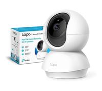 Caméra Surveillance WiFi - TP-Link Tapo C200 - 1080P avec 360° PTZ - Vision Nocturne Détection de Mouvement - pour bébé ou animaux