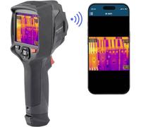 Caméra thermique VOLTCRAFT WB-410 -20 à 550 °C 160 x 120 Pixel 25 Hz appareil photo numérique intégré, Écran tactile, WiFi, Résiste à une chute de 2 m
