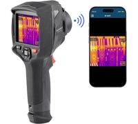 Caméra thermique VOLTCRAFT WB-430 -20 à 650 °C 384 x 288 Pixel 50 Hz appareil photo numérique intégré, Écran tactile, WiFi, Résiste à une chute de 2 m