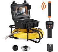 Caméra tube Caméra d'inspection 91,5m Caméra tube 720P Caméra canal 512Hz Localisateur Caméra endoscope 12V 4500mAh Batterie lithium 6heures