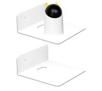 Camera Wall Mount, 2-Piece Adhesive Floating Shelf, Storage Rack Set | Adhesive Design Simplifies Installation, Suitable For Cameras, Phones, Speakers, Routers, Bedrooms, Kitchens