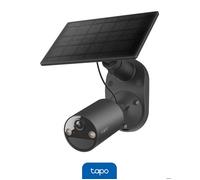 Caméra WiFi Externe Solaire - TP-LINK - Tapo C411 Kit - 3MP 2K - Batterie 6400mAh (180j) - Vision nocturne couleur