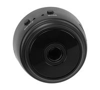 Caméra WiFi Portable, Caméra sans Fil HD 1080p, Batterie 240 MAh A9 Mini Caméra avec Coque Arrière Magnétique, pour Cour de Bureau à Domicile (Noir)