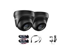 Caméras de sécurité CCTV, 1080P HD, style dôme, étanches, 1/4", 1200TVL