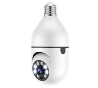caméras de surveillance 15.5 x 6.8 cm WiFi 1080p HD 2MP vision nocturne détection mouvement audio bidirectionnel Éclairage LED