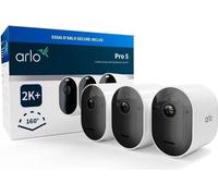 Caméras de Surveillance ARLO Pro 5, Pack 3, Extérieur, Batterie, Vision Nocturne, 4MP, Autonomie 8 Mois