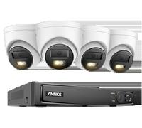 Caméras de surveillance, résolution 12 MP, kit NVR 8 canaux, NVR 8 canaux, 4 caméras, Aucune