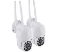 Caméras extérieures - Lot de 2 - Dual band filaires rotatives - 4 MP G