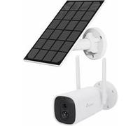 NIVIAN-Caméra de Surveillance WiFi+Panneau Solaire-Batterie Longue durée 10400mAh-FullHD-Détection de Mouvement et Humaine-Extérieur-Vision Nocturne-Audio bidirectionnel