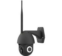 NIVIAN-Caméra PTZ WiFi 2,4Ghz-2K-Mouvement à Distance 360° Autotracking et détection des Humains-Vision Nocturne 10m-Compatible avec Alexa et Google Home-Noir