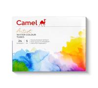 Camlin Kokuyo Artist Tube d'aquarelle 5 ml - 24 nuances (multicolore)