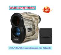 (Camouflage 600 m) Télémètre de golf Télémètre laser Chasse 600 m Mètre ruban Testeur de vitesse Pente