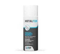 CAMP Metal Top - Protecteur transparent brillant pour métaux, anticorrosion et anti-rayures, vernis hydrofuge, séchage rapide et protection des surfaces, 400 ml