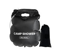 Camp Shower Bag Solar - Sac de stockage d'eau à énergie solaire de 20 L/5 g