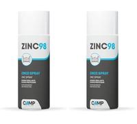 Camp Zinc 98, Spray de Zinc Clair et Brillant, Protecteur, Antioxydant, 400 ml (Lot de 2)