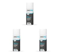 CAMP Zinc Pro Spray, Zinc Galvanisant, Protecteur, Antioxydant, Clair et Brillant, 400 ml (Lot de 3)