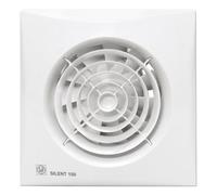 Campana extractora Soler & Palau SILENT-100 CZ Extraction murale 158mm silencieuse blanc