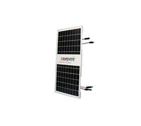 campere Panneau solaire 105 WP, 12 V monocristallin, argent/noir/rouge, 54 x 119,6 x 3 cm